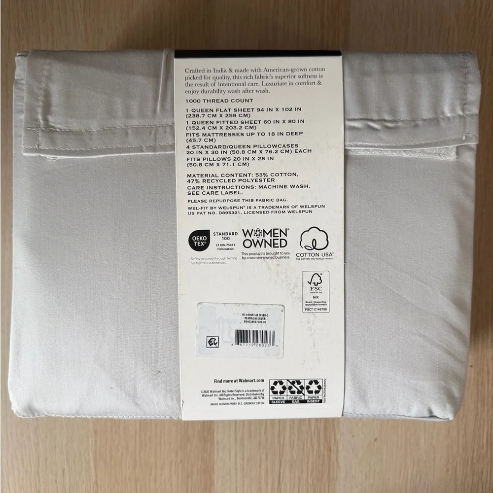 Hotel Style Luxury White Sheet Set